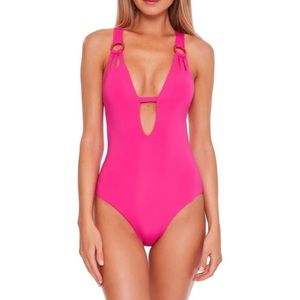 Becca Plunge One Piece Swimsuit Nwot $138